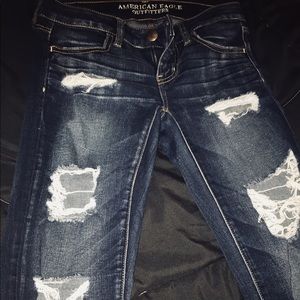 Dark wash jeans